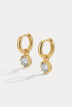 Load image into Gallery viewer, Petite Celeste Charm Huggies