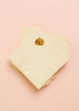 Load image into Gallery viewer, Pumpkin Copper Beverage Napkin - Set of 20