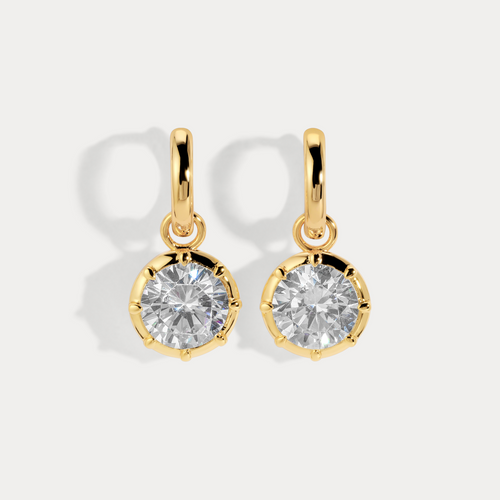 Celeste Charm Huggies