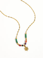 Load image into Gallery viewer, Ariel Sun Necklace with Beads