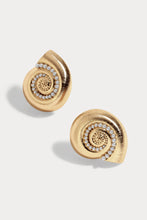 Load image into Gallery viewer, Small La Mer Pearl Bezel Earrings