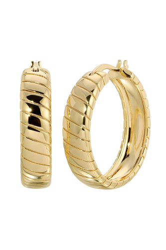 Small Raissa Hoops