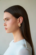 Load image into Gallery viewer, Small La Mer Pearl Bezel Earrings