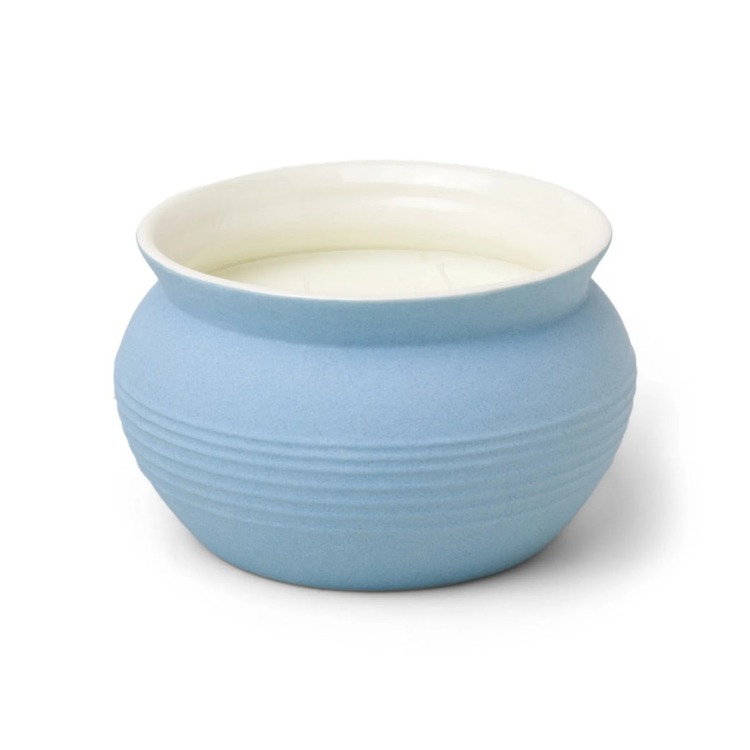 Large Santorini Light Blue Rosemary Sea Salt