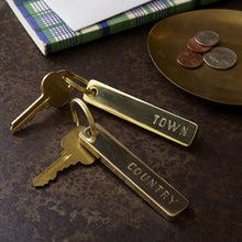 Load image into Gallery viewer, Town &amp; Country Key Chain Pair