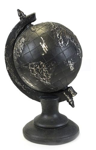 Antique Black Globe