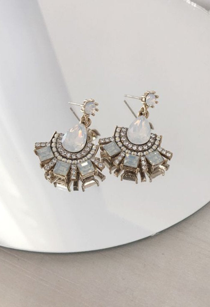 Allegro Fan Drop Earrings
