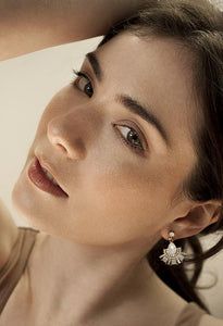 Allegro Fan Drop Earrings
