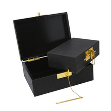 Load image into Gallery viewer, Black Wood Box Set