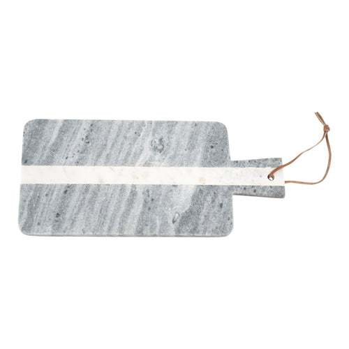 Grey Marble Serving Platter