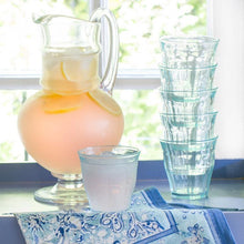 Load image into Gallery viewer, Bistro Glass Blue Set/2