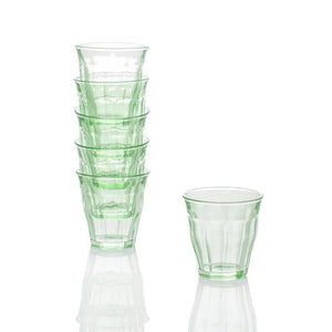 Bistro Glass Green Set/2