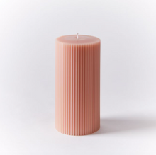Load image into Gallery viewer, Fancy Pillar Candle - Petal