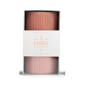 Fancy Pillar Candle - Petal