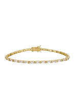 Load image into Gallery viewer, Gigi Baguette Tennis Bracelet