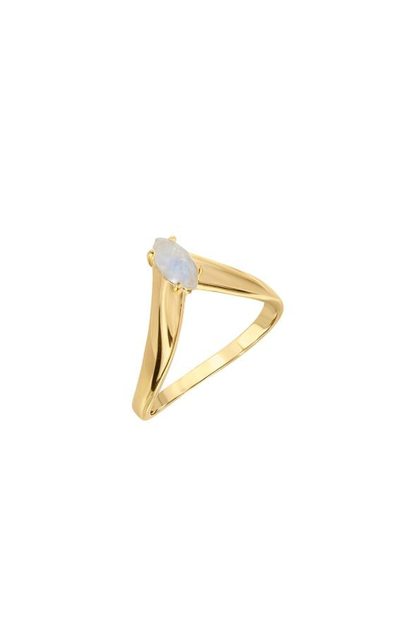 Bella V Moonstone Ring