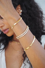 Load image into Gallery viewer, Reggie Gold Thick Bracelet