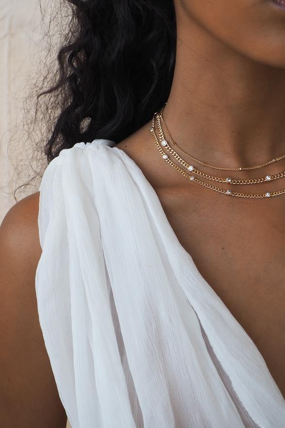 Daisy Link Chain Necklace