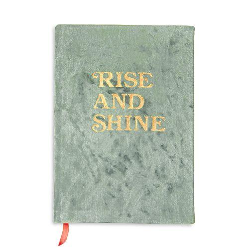 Rise & Shine Velvet Notebook