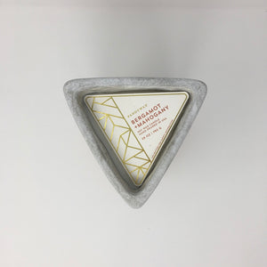 Urban Tall Triangle Candle