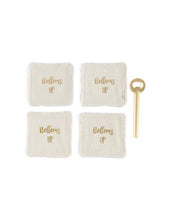 Load image into Gallery viewer, Bottoms Up Coaster &amp; Bottle Opener Set