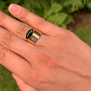Onyx Eye Ring