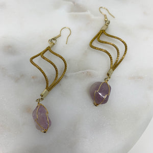 Susanne Golden Grass Earrings